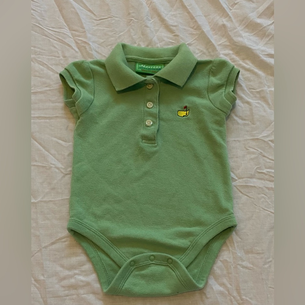 COPY - Masters baby onesie Green